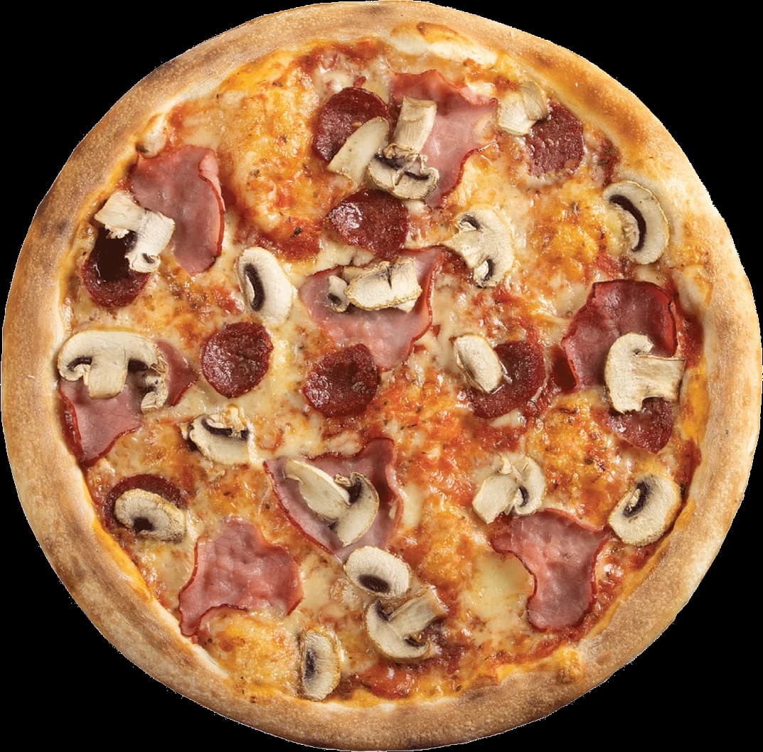 Pizza e sapopjekur në Be Happy Restaurant
