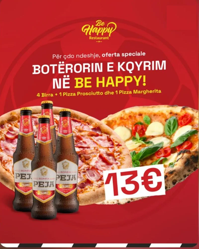 4 birra + 2 pizza