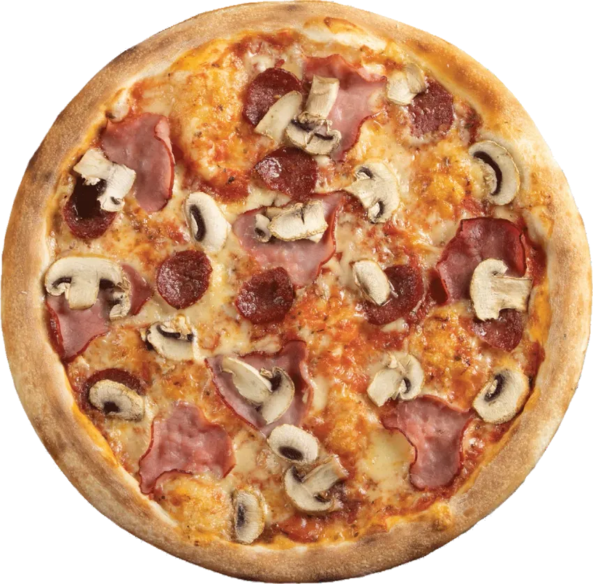Pizza e sapopjekur në Be Happy Restaurant